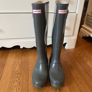 Grey Hunter Boots size 8